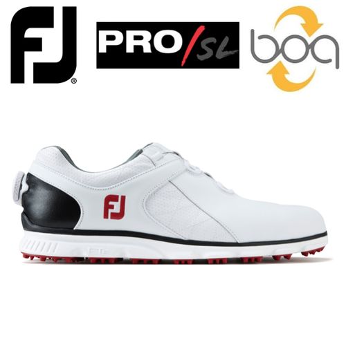 footjoy mens pro sl boa golf shoes